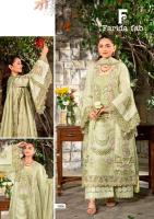 Farida fab mau summary chanderi salwar suit wholesale